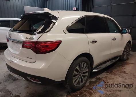 2014 Acura Mdx Technology Pkg W/Entertainment Pkg из США, поврежденный, VIN 5FRYD4H69EB046442